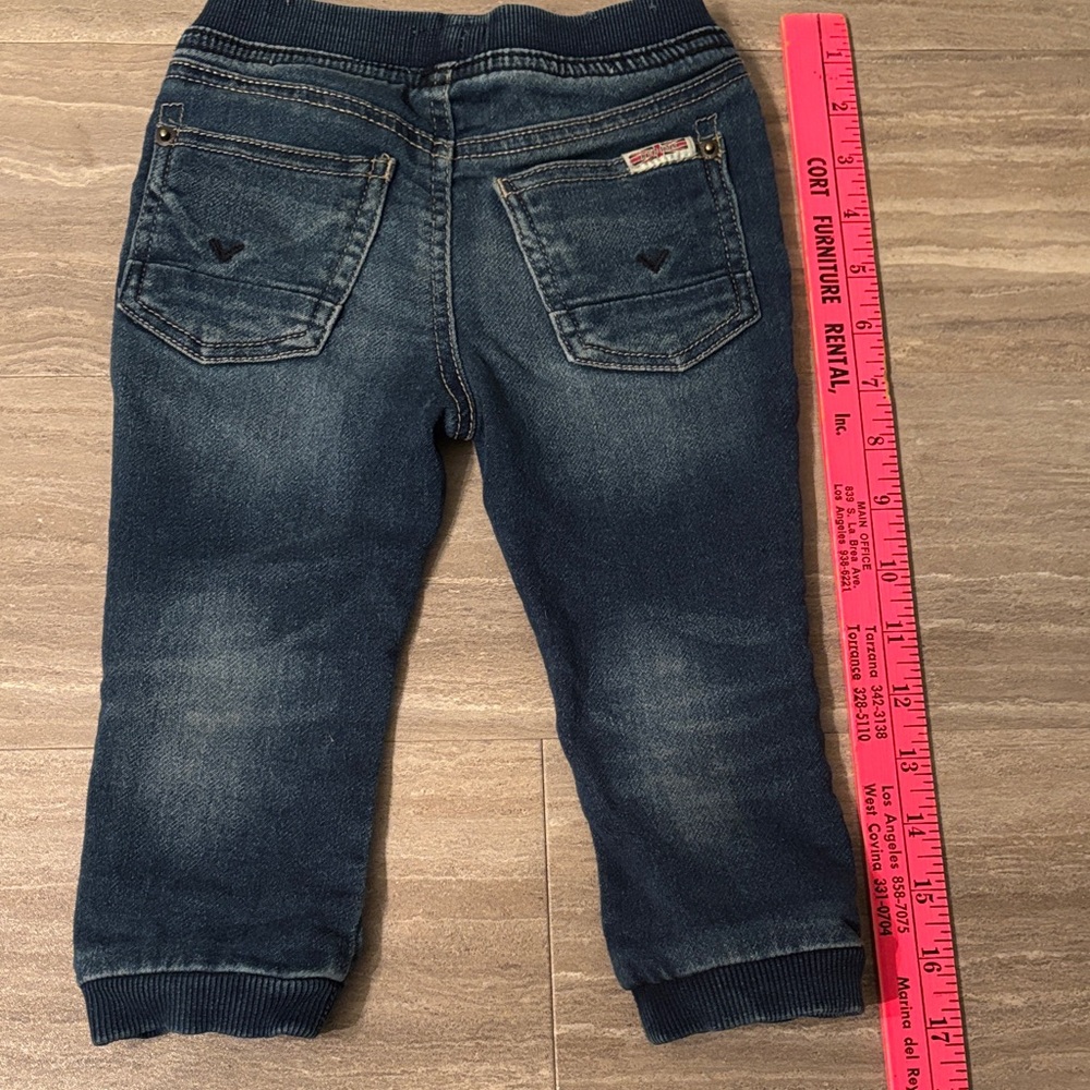 Hudson Jeans Navy Skull Sweater with Denim Jeans Set - Picture 6 of 7